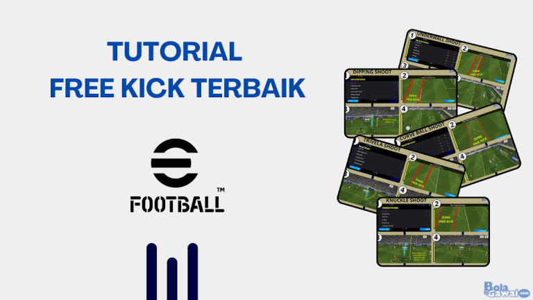 Trik Cara Melakukan Free Kick Terbaik di eFootball 2025 Mobile