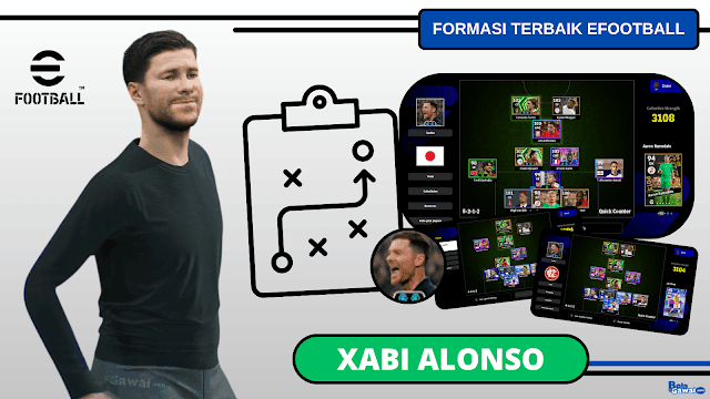Formasi Terbaik Xabi Alonso di eFootball 2026 (Link-up Play Manager)